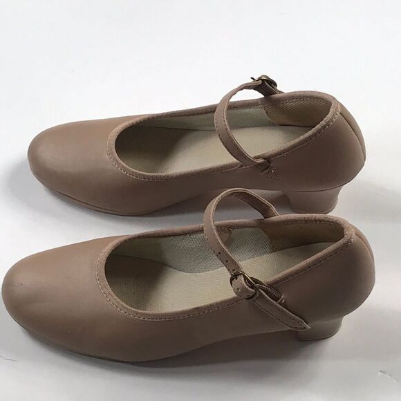 Cream Mary Jane Style Woman Heels Size 6M - Picture 6 of 12